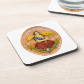 Whiskey Advertising Label, Circa 1860. Getränkeuntersetzer (Linke Seite)