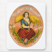 Whiskey Advertising Label, Circa 1860. Mousepad (Vorne)