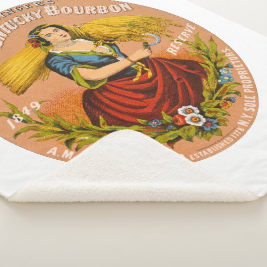 Whiskey Advertising Label, Circa 1860. Sherpadecke (3/4)