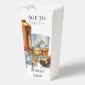 Whiskey and Cigar Men’s Birthday Party Geschenkschachtel (Vorderseite)