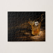 Whiskey auf den Felsen Puzzle (Horizontal)