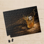 Whiskey auf den Felsen Puzzle