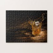 Whiskey auf den Felsen Puzzle (Horizontal)