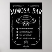 Whiskey-Bar Poster (Vorne)