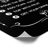 Whiskey-Bar Poster (Ecke)