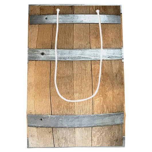 Whiskey Barrel Mittlere Geschenktüte (Rückseite)