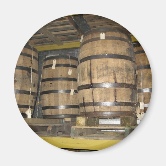 Whiskey Barrels Magnet (Vorne)