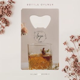 Whiskey | Boho Blume | ästhetisch Geldbeutel Flaschenöffner