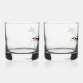 Whiskey-Brille für Feuerpferde Whiskyglas (Rechts)