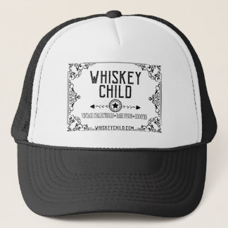 WHISKEY CHILD - LKW-Hut mit Vintagem Logo Truckerkappe