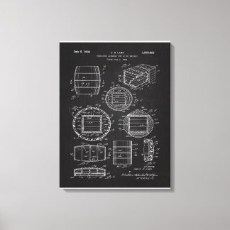 Whiskey-Container 1966 Leinwanddruck