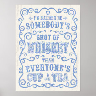 Whiskey-Cup Poster