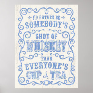 Whiskey-Cup Poster