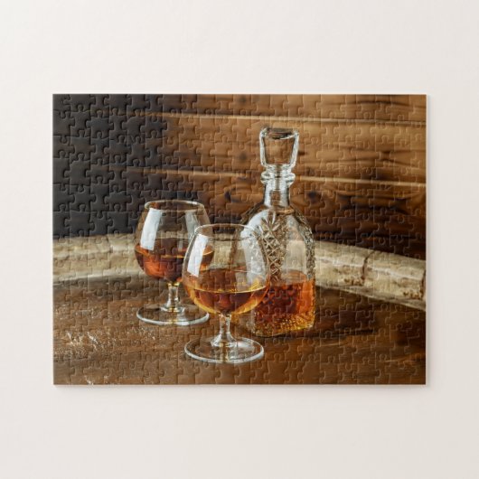 Whiskey Decanter Puzzle (Horizontal)