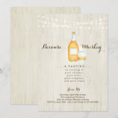 Whiskey-Degustations-Party Einladung (Vorne/Hinten)