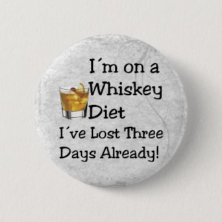 Whiskey-Diät Button