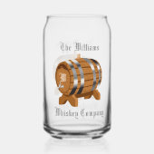Whiskey Dosenglas (Vorderseite)