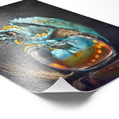 Whiskey Dragon 4x6 Print Fotodruck (Ecke)