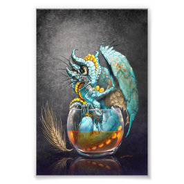 Whiskey Dragon 4x6 Print Fotodruck