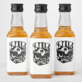 Whiskey Eye Alkoholflaschenetikett (Flaschen)