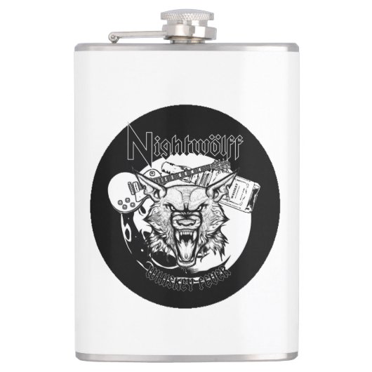 Whiskey Fever Flask! Flachmann (Vorderseite)