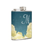 Whiskey Flask Celestis Monogram View Stars Flachmann (Rechts)