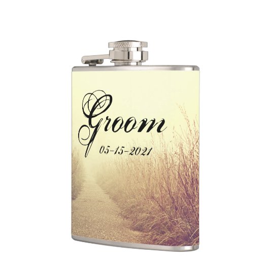 Whiskey Flask Sunrise Passway Walkway Path S Flachmann (Links)