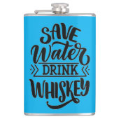 Whiskey gerettet flachmann (Vorderseite)