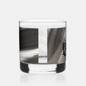 Whiskey Glas Abstrakte Kunst Terra's Zartes Flüste (Rechts)