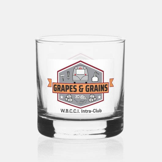 Whiskey-Glas mit Logo Whiskyglas (Rückseite)