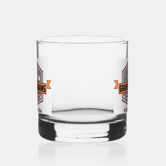 Whiskey-Glas mit Logo Whiskyglas (Rechts)