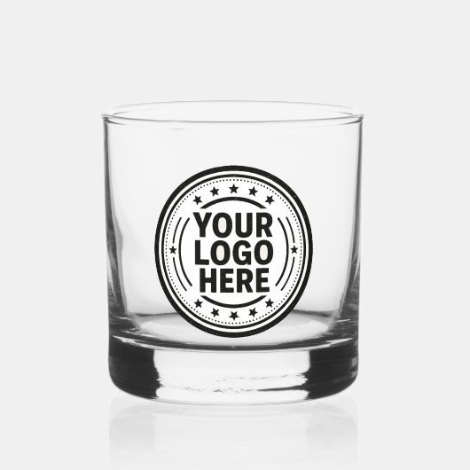 Whiskey-Glas mit personalisiertem Logo Whiskyglas (Vorderseite)