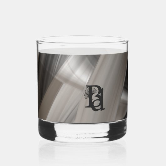 Whiskey Glass Abstract Art Terra’s Tender Whisper Whiskyglas (Vorderseite)