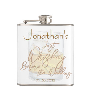 Whiskey Hochzeit Junggesellenabschied Flachmann