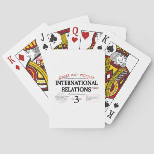 Whiskey & IR Theorie "White Label" Spielkarten