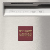 Whiskey ist meine geile Redewendungen mit lustigen Magnet (In Situ (Geschirrspüler))