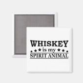 Whiskey ist meine geile Redewendungen mit lustigen Magnet (Vorderseite/Rückseite)