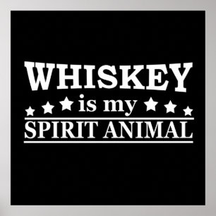 Whiskey ist meine geile Redewendungen mit lustigen Poster