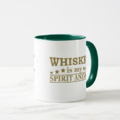 Whiskey ist meine geile Redewendungen mit lustigen Tasse (VorderseiteRechts)