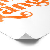 Whiskey ist meine Liebe. Funny und Niedlicher Alko Poster (Ecke)