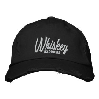 Whiskey-Krieger Bestickte Baseballkappe
