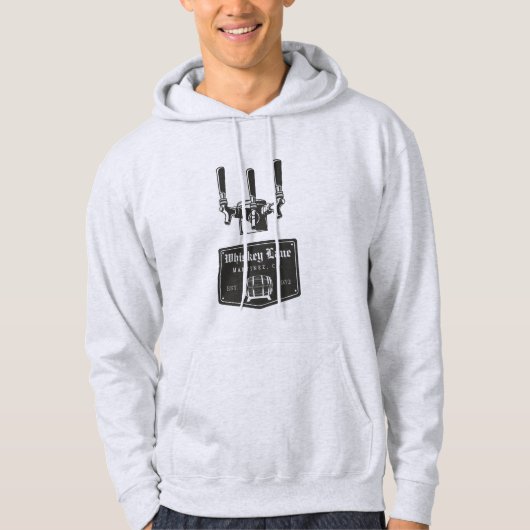 Whiskey Lane Stich Logo Hoodie (Vorderseite)