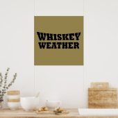 Whiskey-Liebhaber lustige Zitate Poster (Küche)