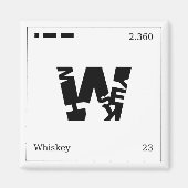 Whiskey Magnet (Vorne)
