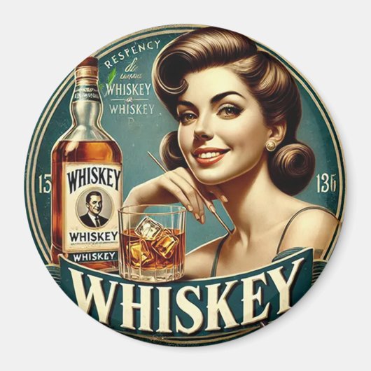 Whiskey Magnet (Vorne)