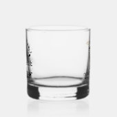 "Whiskey"-Monogramm Whiskyglas (Rechts)