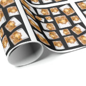 Whiskey-Muster Geschenkpapier (Rolleneckpunkt)