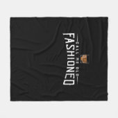 Whiskey nennt mich altmodisch fleecedecke (Vorderseite (Horizontal))