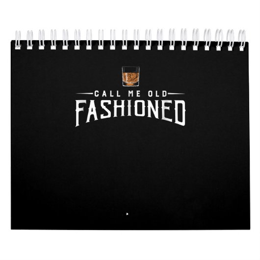 Whiskey nennt mich altmodisch kalender (Titelbild)