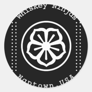 Whiskey Ninjas Karate Kid Sticker